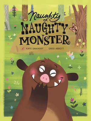 cover image of Naughty Naughty Monster
